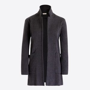 J Crew Factory Open Front Sweater Blazer
